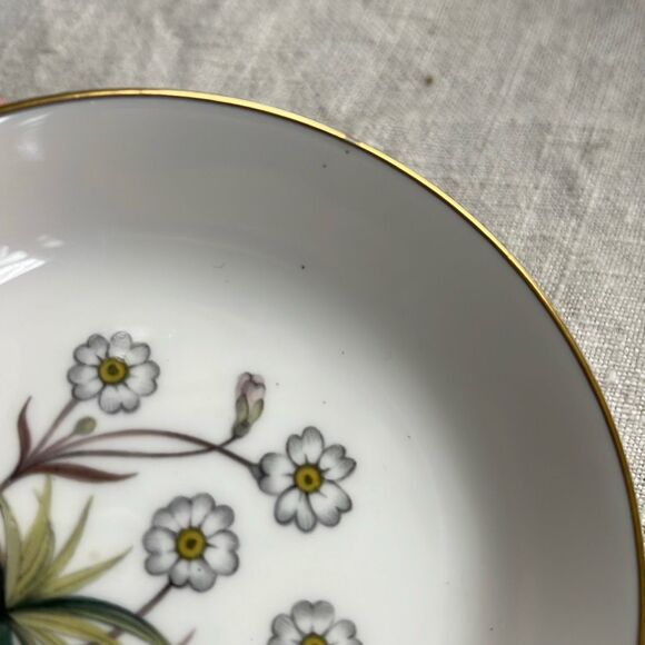 Vintage Royal Worcester Wild Daisy trinket dish or pin tray - Picture 4 of 6